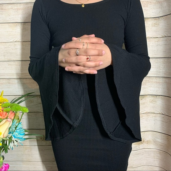 Ooyoo Bell Sleeve Dress - Picture 5 of 10